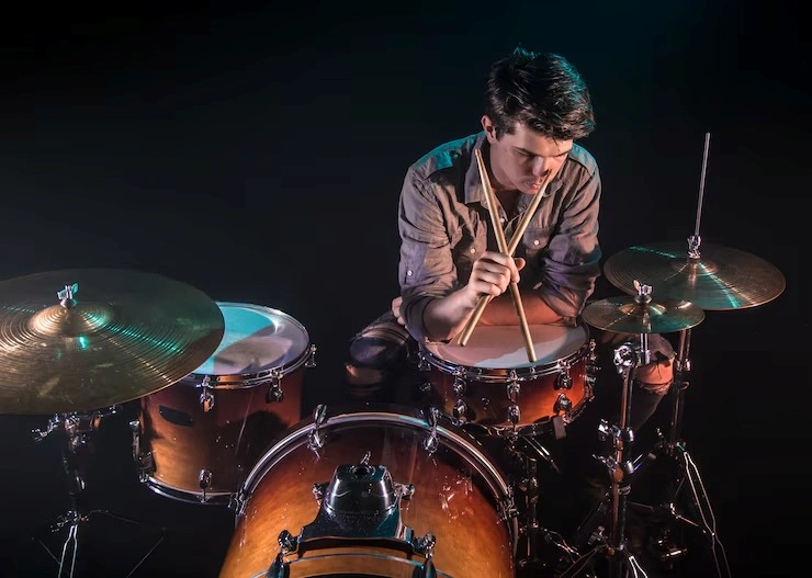 Aula de bateria para crianças no Rio de Janeiro
