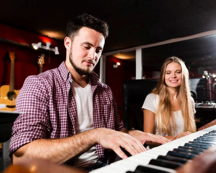 Aula de piano clássico